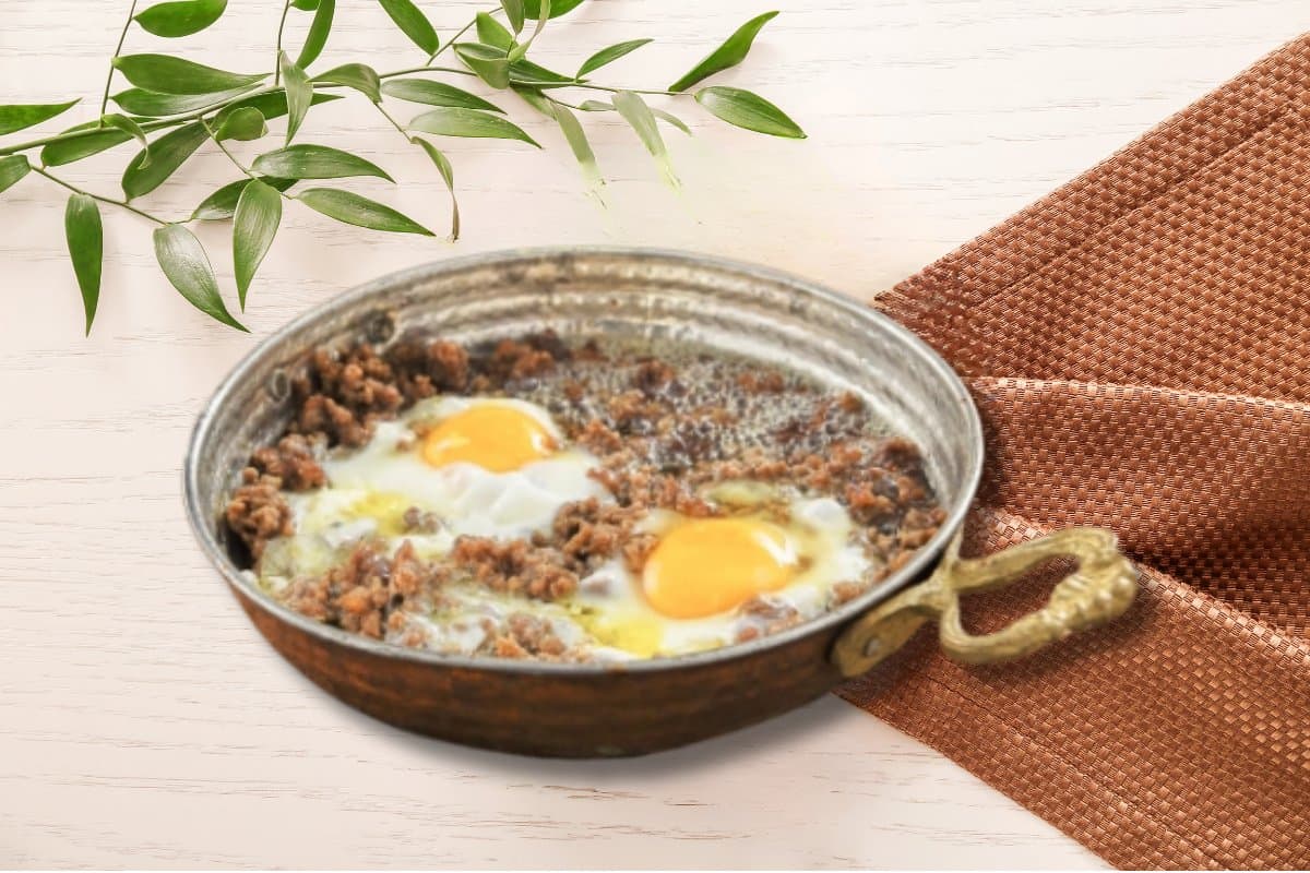 Eggs with Minced Beef