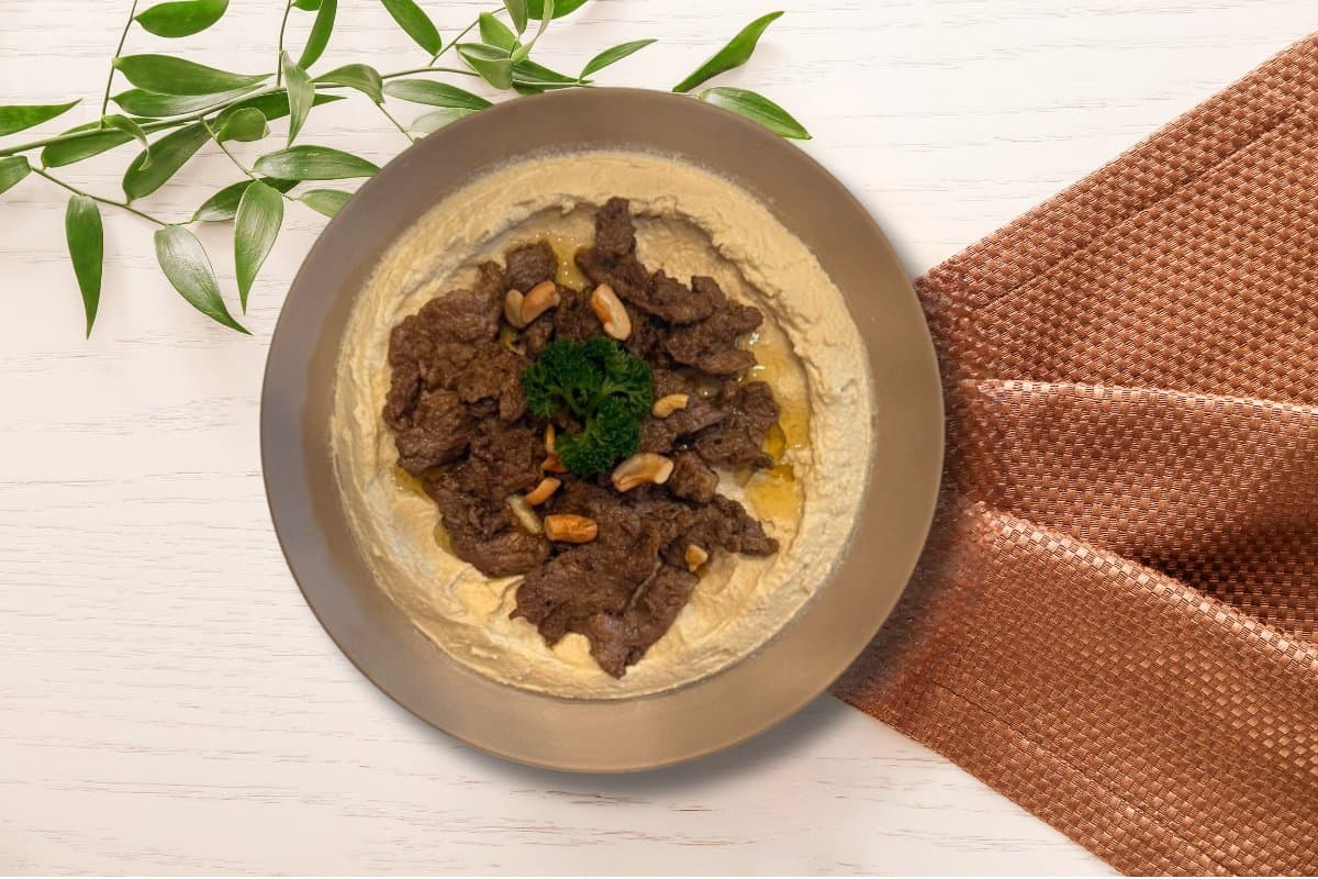 Hummus with Lamb