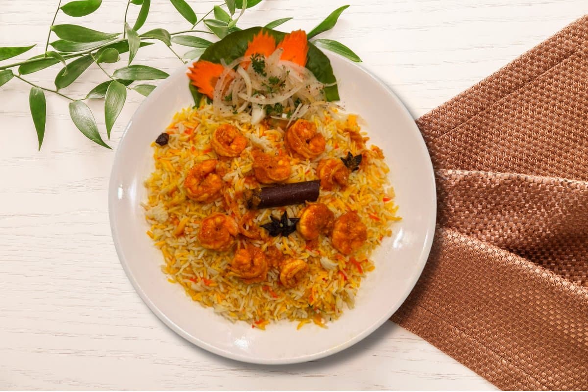 Shrimp Biryani